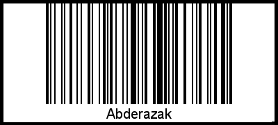 Barcode-Grafik von Abderazak