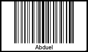 Barcode-Grafik von Abduel