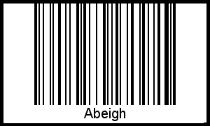 Barcode-Foto von Abeigh