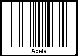 Barcode-Foto von Abela