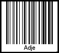 Barcode-Grafik von Adje