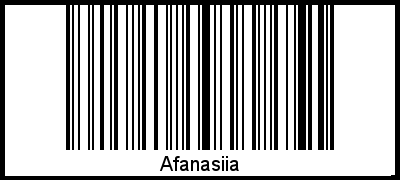 Barcode-Foto von Afanasiia