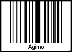 Agimo als Barcode und QR-Code