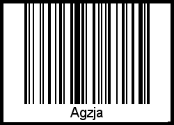 Barcode-Foto von Agzja