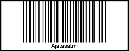 Barcode-Grafik von Ajatasatmi