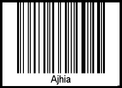 Barcode-Foto von Ajhia