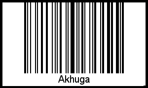 Barcode-Foto von Akhuga