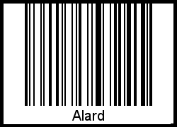 Barcode-Grafik von Alard