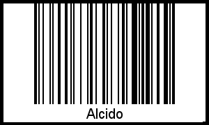 Interpretation von Alcido als Barcode