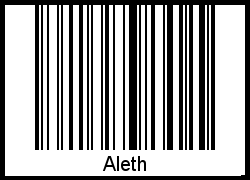 Barcode-Foto von Aleth