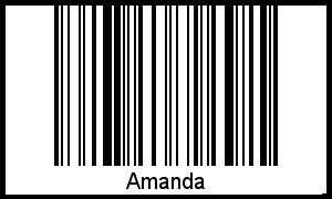 Barcode-Foto von Amanda