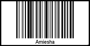 Barcode-Grafik von Amiesha