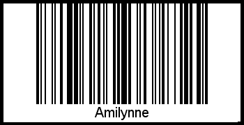 Amilynne als Barcode und QR-Code