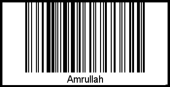 Barcode-Foto von Amrullah