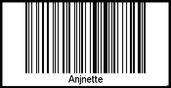 Barcode-Grafik von Anjnette