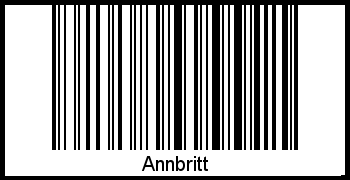 Barcode-Grafik von Annbritt