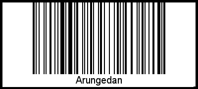 Barcode-Foto von Arungedan