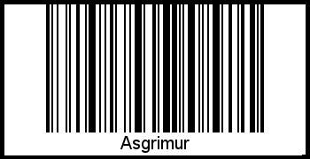 Barcode-Grafik von Asgrimur