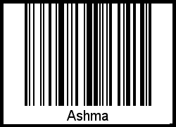 Barcode-Foto von Ashma