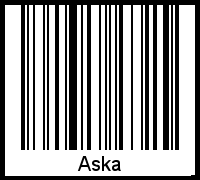 Barcode-Grafik von Aska