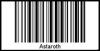 Barcode-Grafik von Astaroth