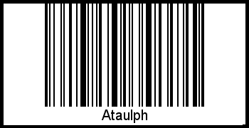 Interpretation von Ataulph als Barcode