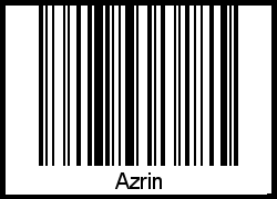 Barcode-Foto von Azrin