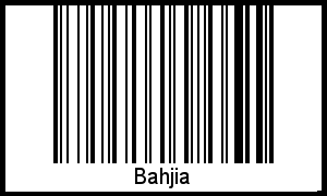 Barcode-Foto von Bahjia