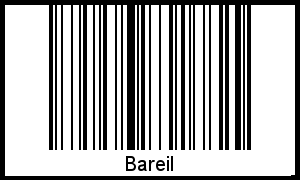 Interpretation von Bareil als Barcode