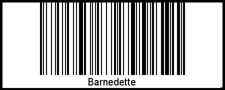 Barcode-Grafik von Barnedette