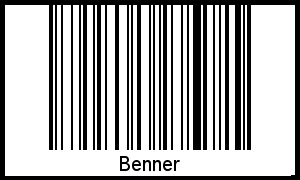 Barcode-Grafik von Benner