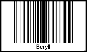 Barcode-Grafik von Beryll