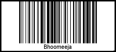 Barcode-Grafik von Bhoomeeja