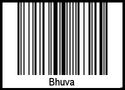 Interpretation von Bhuva als Barcode