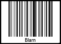 Barcode-Grafik von Blarn