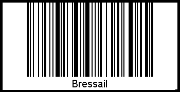 Interpretation von Bressail als Barcode