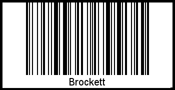 Barcode-Grafik von Brockett