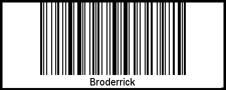 Barcode-Grafik von Broderrick