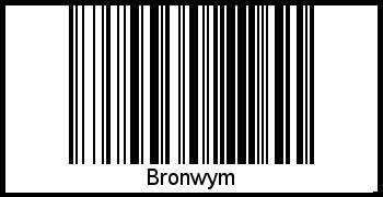 Barcode-Grafik von Bronwym