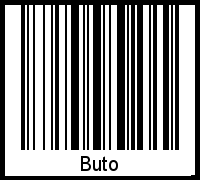 Buto als Barcode und QR-Code