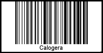 Barcode-Grafik von Calogera