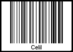 Interpretation von Celil als Barcode