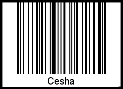 Barcode-Foto von Cesha