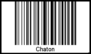 Chaton als Barcode und QR-Code