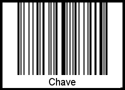 Interpretation von Chave als Barcode