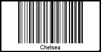 Barcode-Grafik von Chelsea