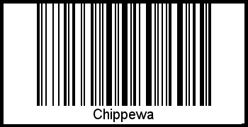 Barcode-Foto von Chippewa