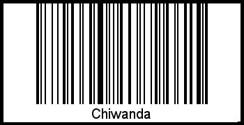 Interpretation von Chiwanda als Barcode