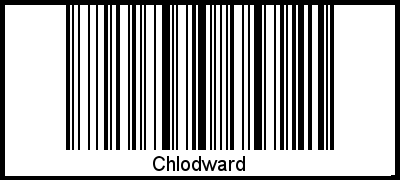Barcode-Grafik von Chlodward