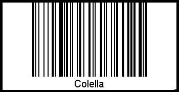 Barcode-Foto von Colella